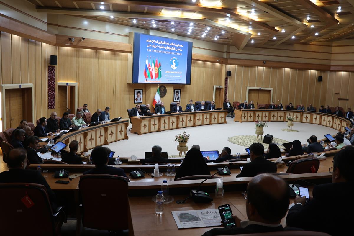 Holding an international conference of Caspian governors with the slogan “Caspian, a bridge of friendship and regional development” hosted by Guilan