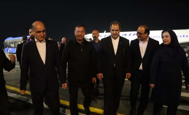 Welcomed by the Governor of Guilan, the Governor of the Balkan Province of Turkmenistan arrived in Rasht.