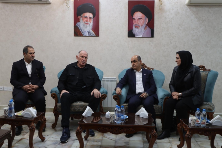 The Prime Minister of the Russian Republic of Dagestan was welcomed by the Governor of Guilan.