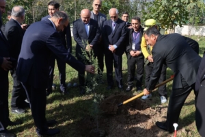 Peace Tree Planting at the First Caspian Governors’ Forum