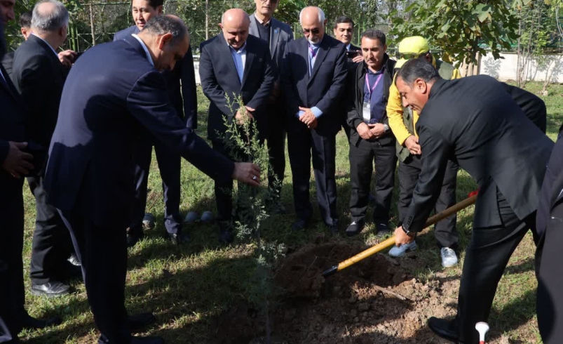 Peace Tree Planting at the First Caspian Governors’ Forum